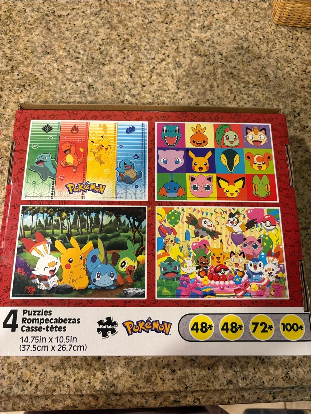 Pokémon Puzzle Bundle - different puzzles and sizes. Ages 3+
